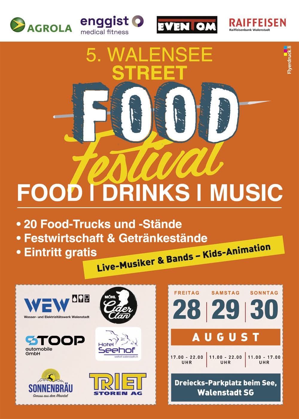 Walensee Street-Food-Festival
