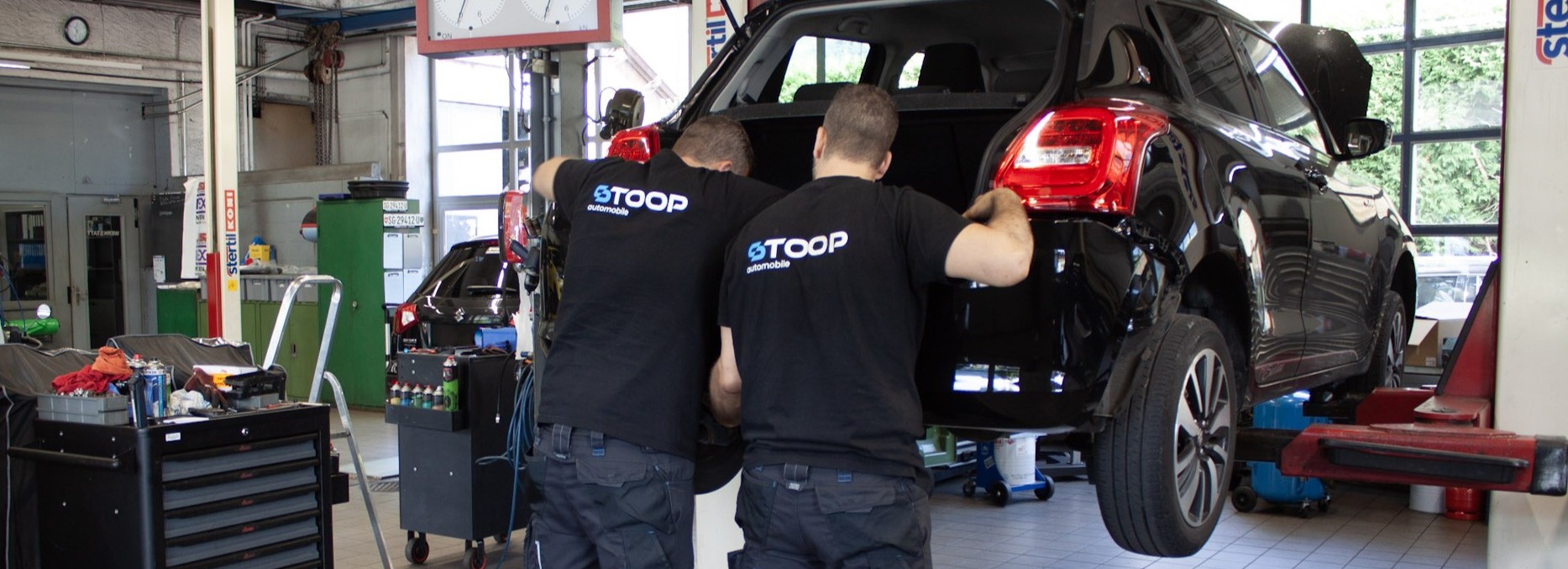 Reparatur Stosstange