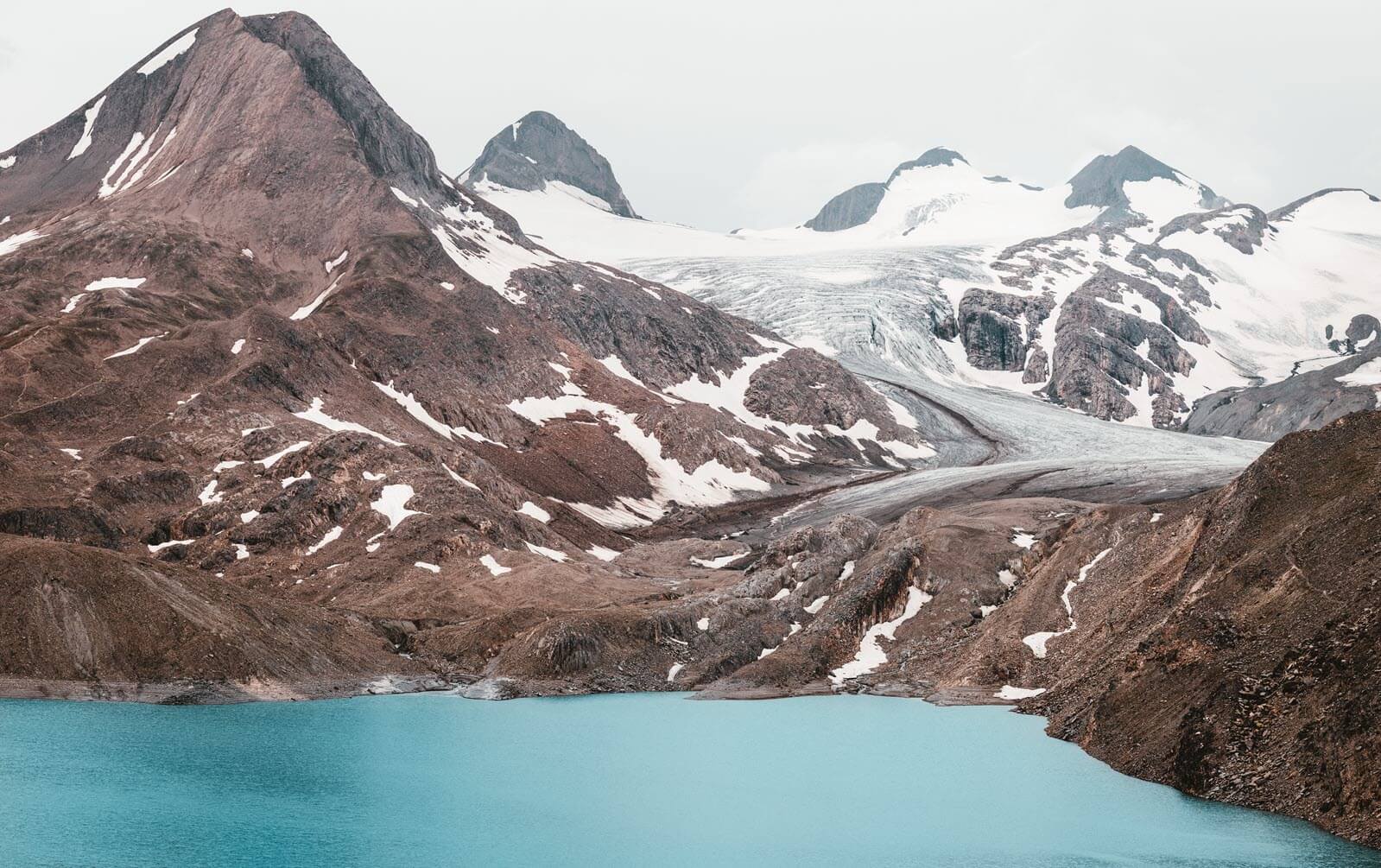 Glacier in the Swiss Alps